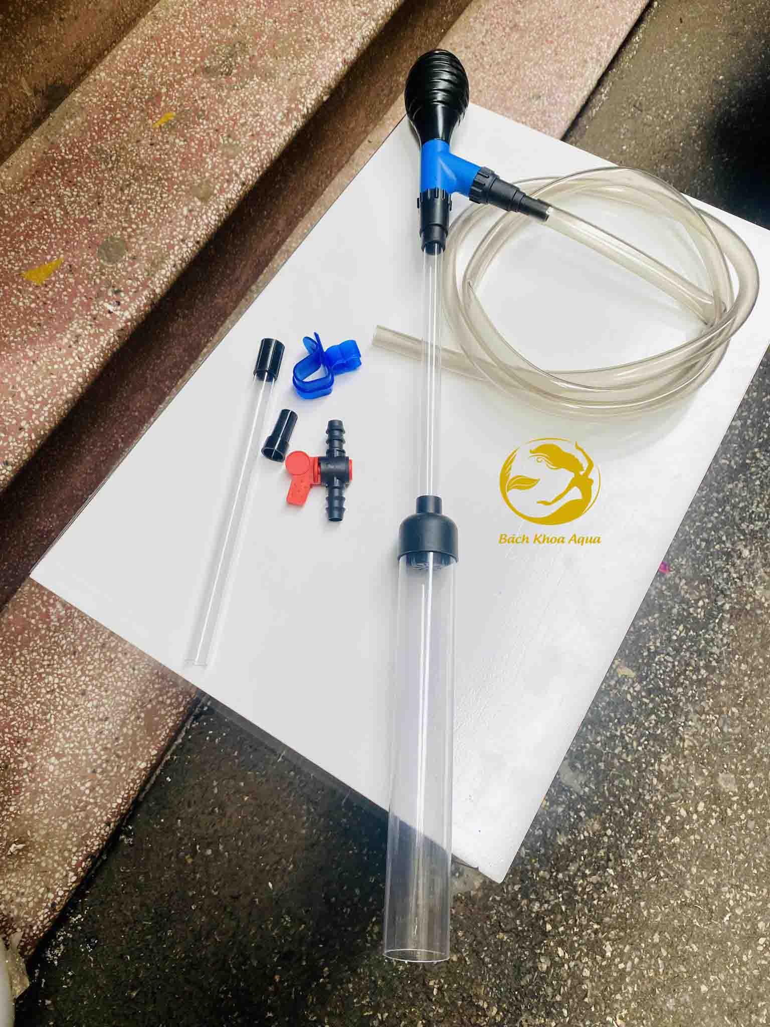 Bộ dụng cụ Nubios P-003 hút đáy thay nước tiện lợi